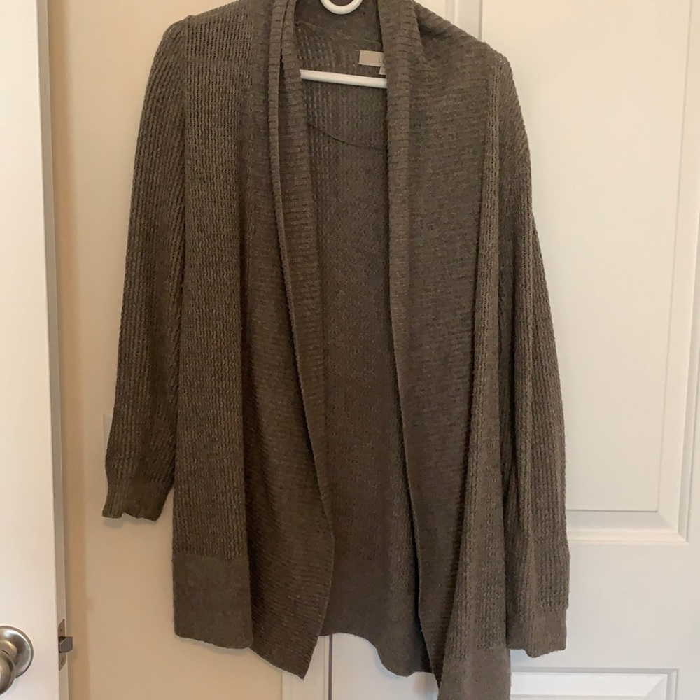 Loft open front cardigan